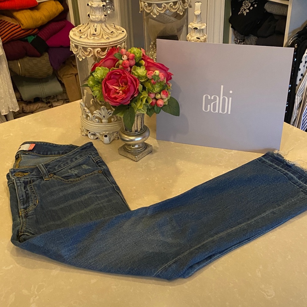 CAbi Kick It Crop jeans